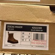 DR MARTENS WOMEN'S 8 DARK OLIVE MILLED NUBUCK WATERPROOF 42022300