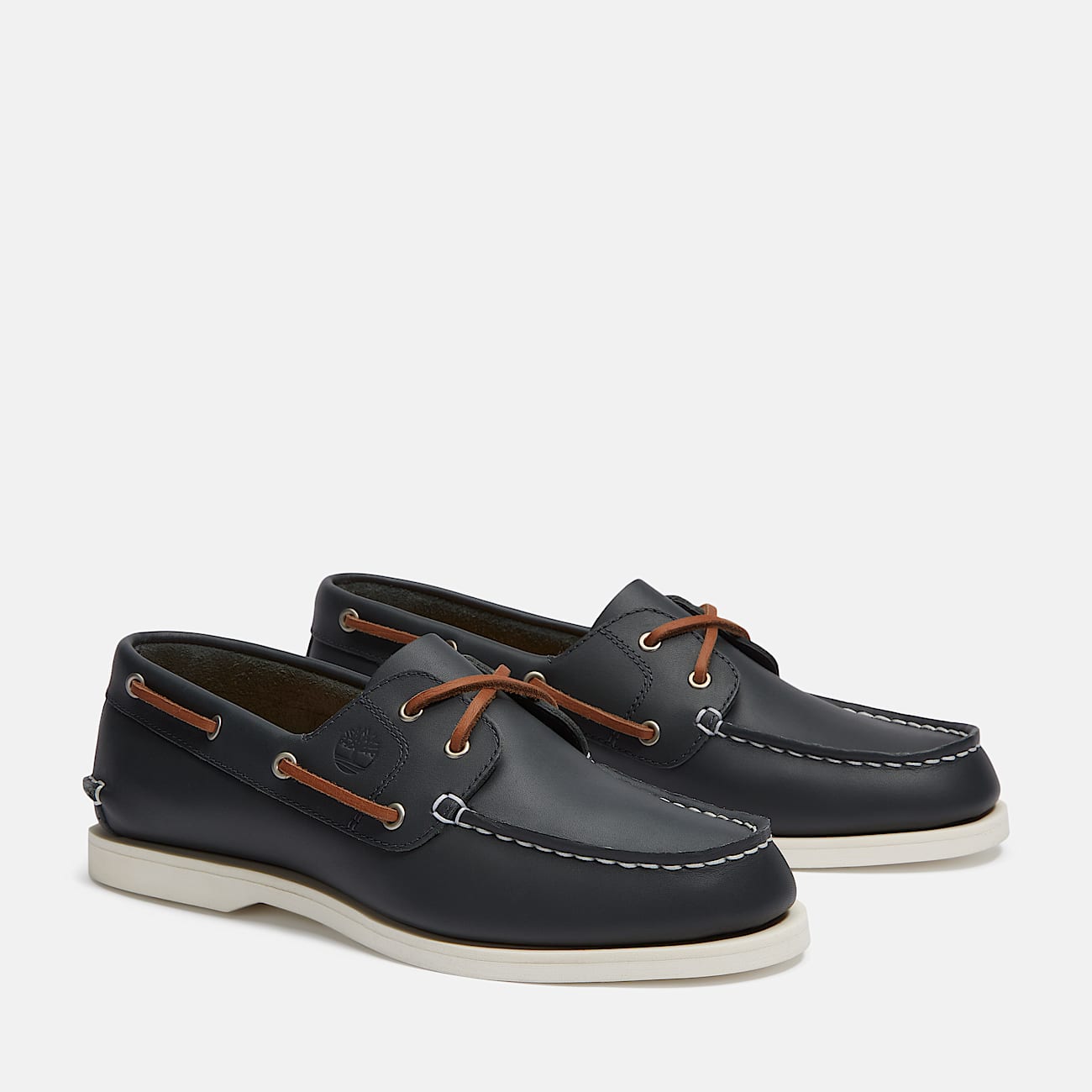TIMBERLAND WOMEN'S 6.5 CLASSIC BOAT SHOE NAVY FULL GRAIN NIB TB0A2Q9XEP8