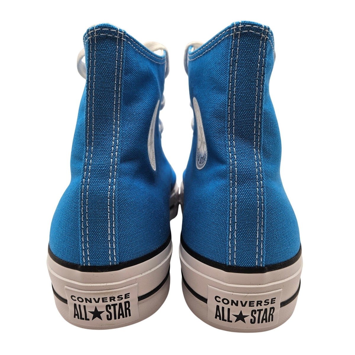 CONVERSE MEN'S 11 CHUCK TAYLOR ALL STAR LIFT HI BLUE HERO WHITE BLACK A09988C