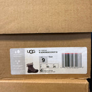 UGG WOMEN'S 9 ADIRONDACK III BOOT THUNDERCLOUD(GRAY) 1095141 NIB