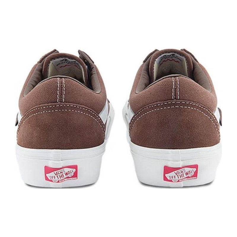 VANS X NICK MICHEL MEN'S 6.5 SKATE OLD SKOOL BROWN NIB