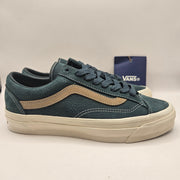 VANS MEN'S 7.5 PREMIUM OLD SKOOL LOW TOP SKATEBOARD SHOES BLUE VN000D9RBLU