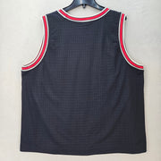 ADIDAS MEN'S XXLARGE ORIGINALS TREFOIL BLACK TANK SIDELINE JERSAEY KG2847 THICK