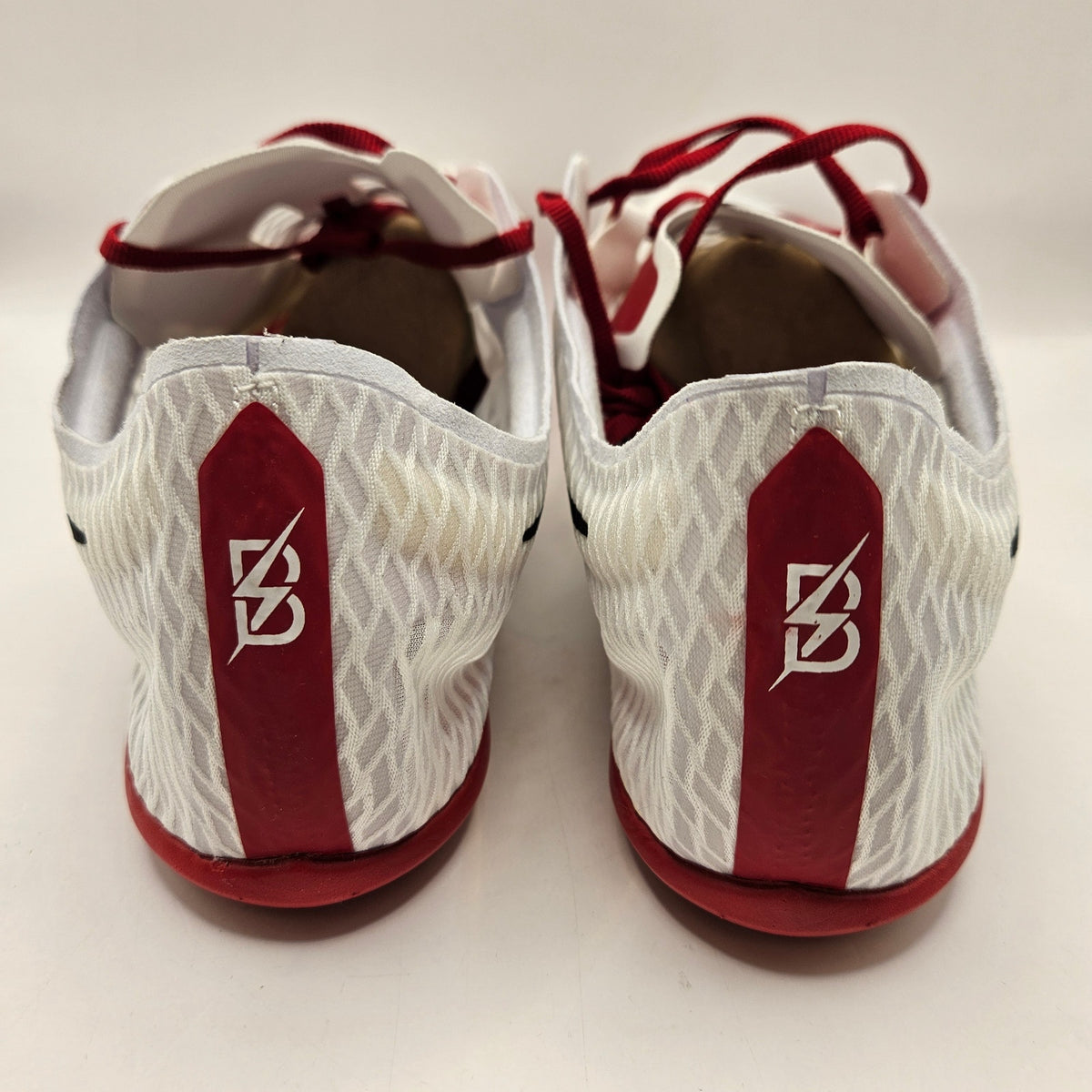 NIKE MEN'S 14 ZOOM MAMBA V BOWERMAN CLUB TRACK SPIKES WHITE RED AV3158-111