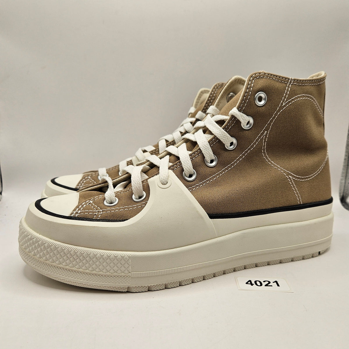 CONVERSE MEN'S 9.5 CHUCK TAYLOR ALLSTAR CONSTRUCT HI A03876C ROASTED NWOB