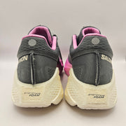 SALOMON WOMEN'S 6.5 AERO GLIDE 3 W GREY PINK VANILLA ICE RUNNING SHOES NWOB