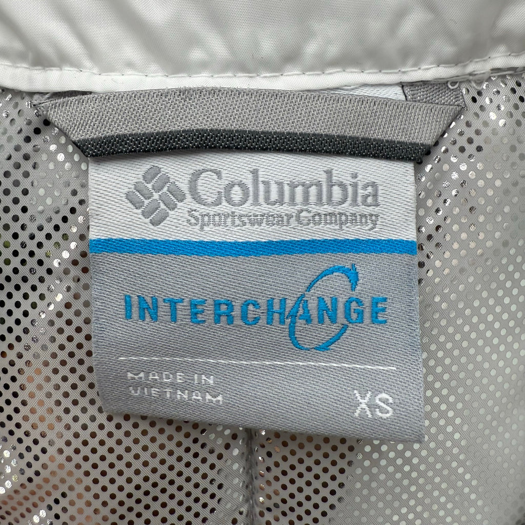 COLUMBIA WOMEN'S XSMALL NORDIC POINT FS PRINTED INTERCHANGE JACKET OMNI HEAT