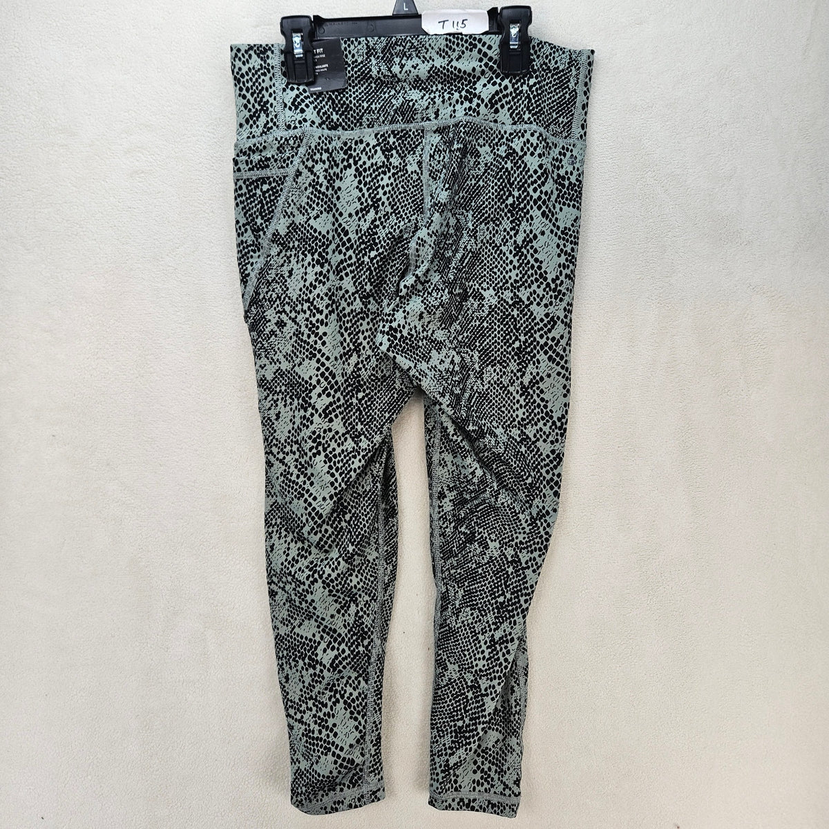 ADIDAS WOMEN'S XL STASH POCKET TRANING ANIMAL PRINT 7/8 LEGGINGS NWT HR2967