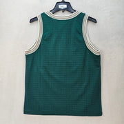 ADIDAS MEN'S SMALL ORIGINALS TREFOIL GREEN TANK SIDELINE JERSAEY KG8200 THICK