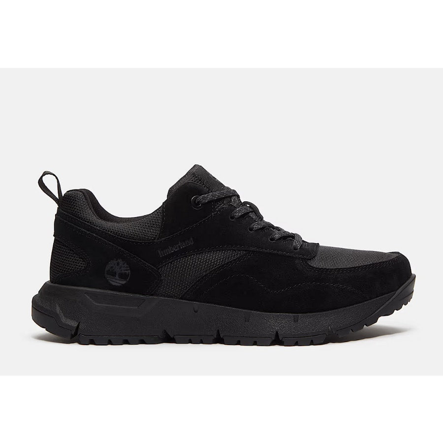 TIMBERLAND MEN'S 12 VOYAGER PARK LOW LACE SNEAKER BLACKOUT MESH NIB