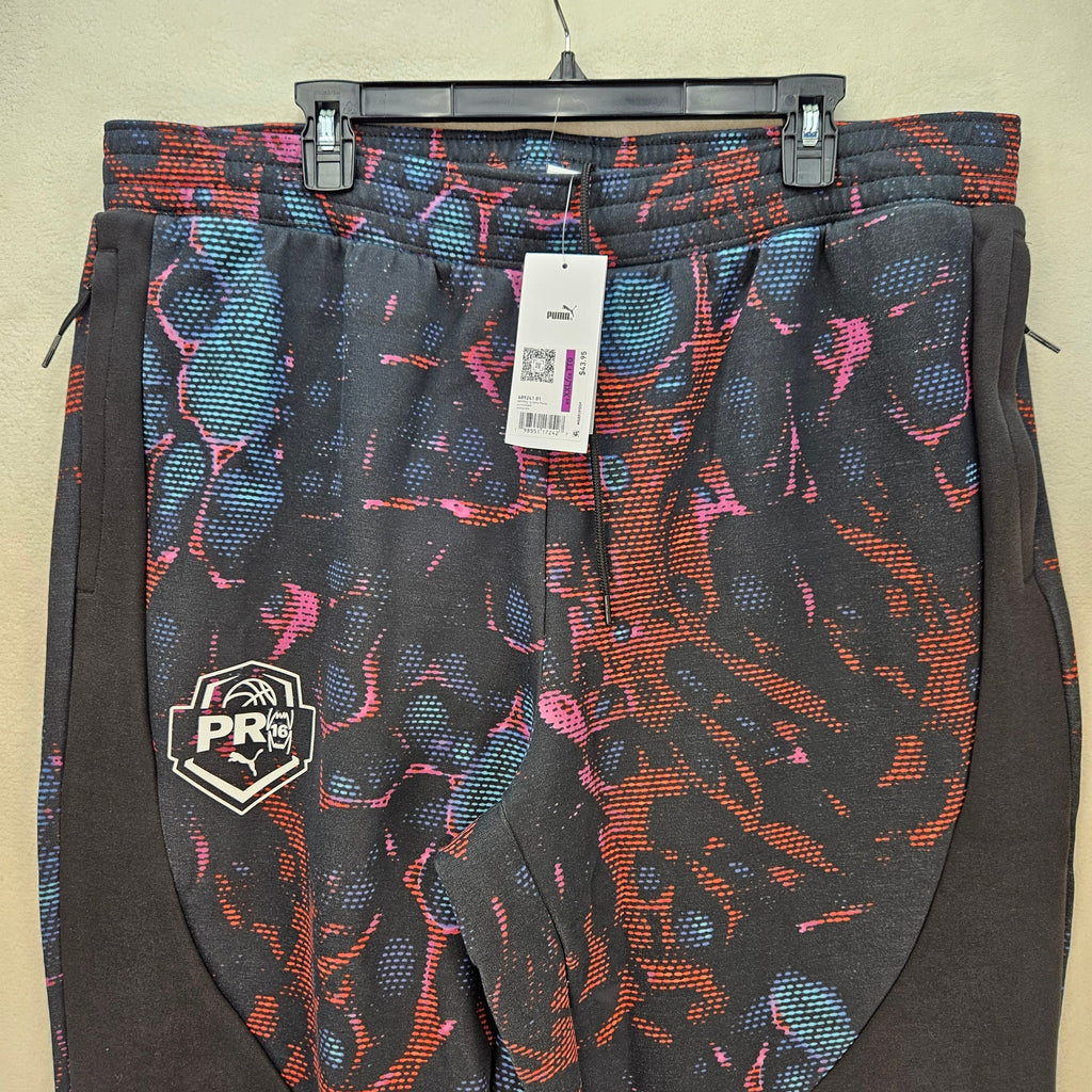 PUMA MEN'S XXL NXTPRO 16 DIME JOGGER PANTS 689241-01 NWT ZIPPER ANKLE