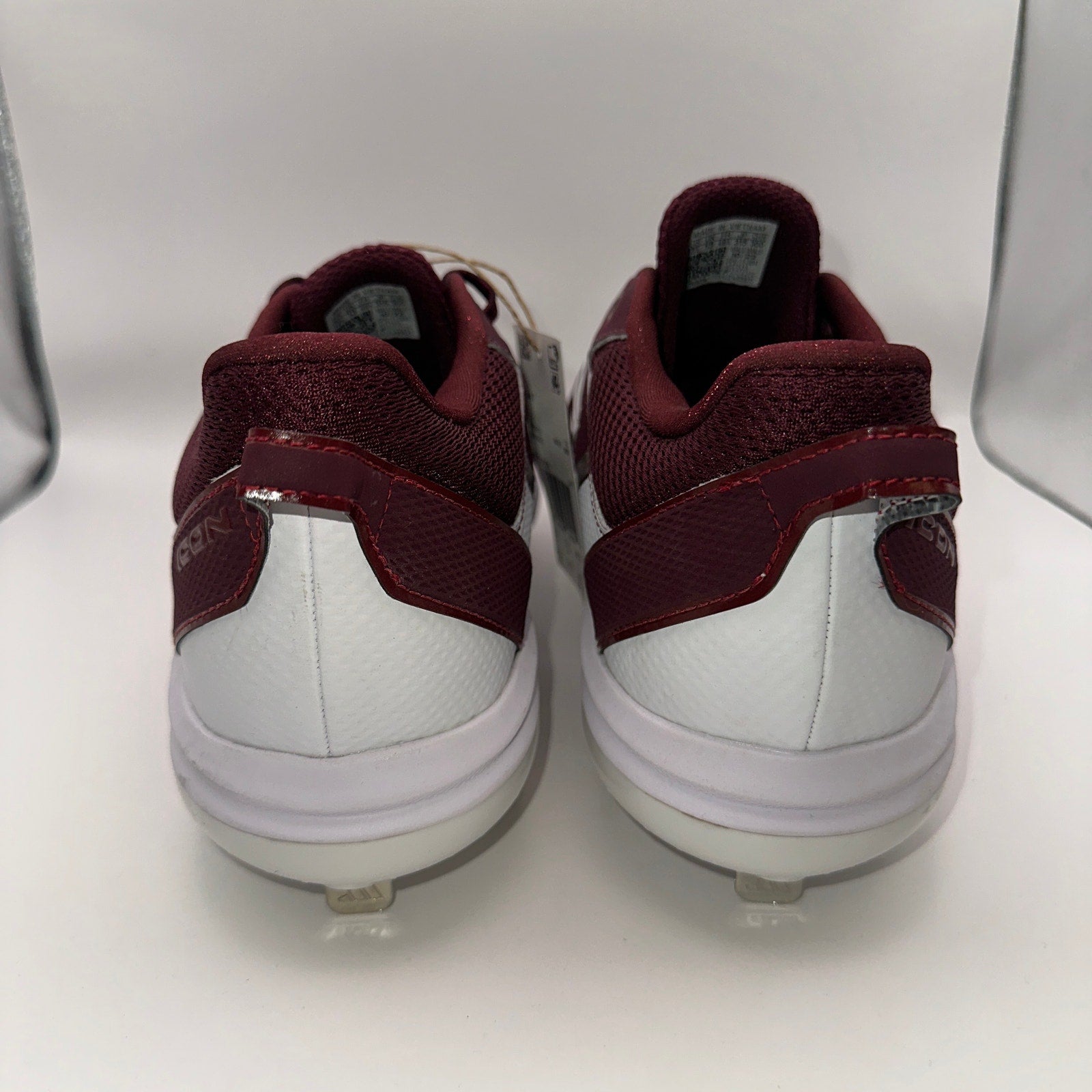 Adidas Icon 7 Mens 13.5 Maroon Baseball Metal Cleats FZ1555