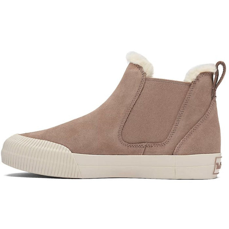 TIMBERLAND WOMEN'S 9.5 SKYLA BAY 2.0 MID WARM LINED SNEAKER TAUPE SUEDE NIB
