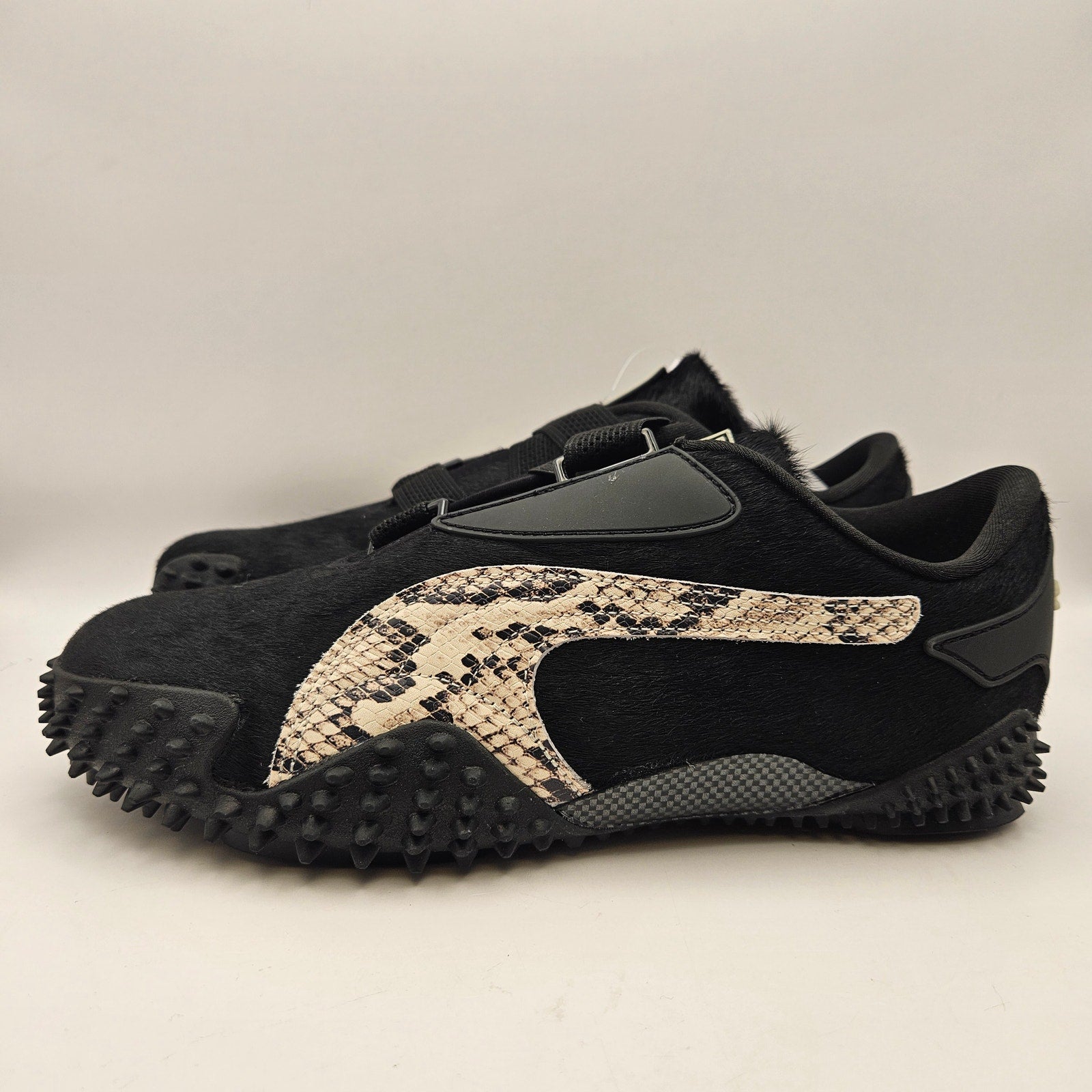 PUMA X A$AP ROCKY MEN'S 8 MOSTRO OG BLACK COW HAIR SNAKESKIN AWGE 406497-01 NWOB