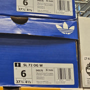 ADIDAS ORIGINALS WOMEN'S 6 SL72 OG BLACK CARBON SNAKESKIN IH9170 NIB