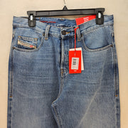 DIESEL MEN'S 30X34 D-VIKER STRAIGHT LEG TROUSER JEANS MEDIUM WASH NWT