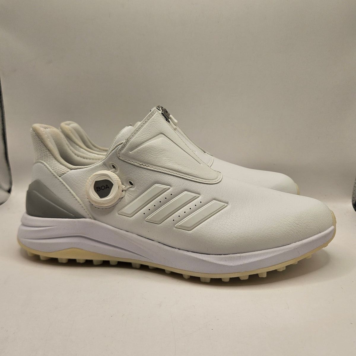ADIDAS WOMEN'S 9 SOLARMOTION BOA 24 SPIKELESS GOLF SHOES CLOUD WHITE IF0288 NWOB