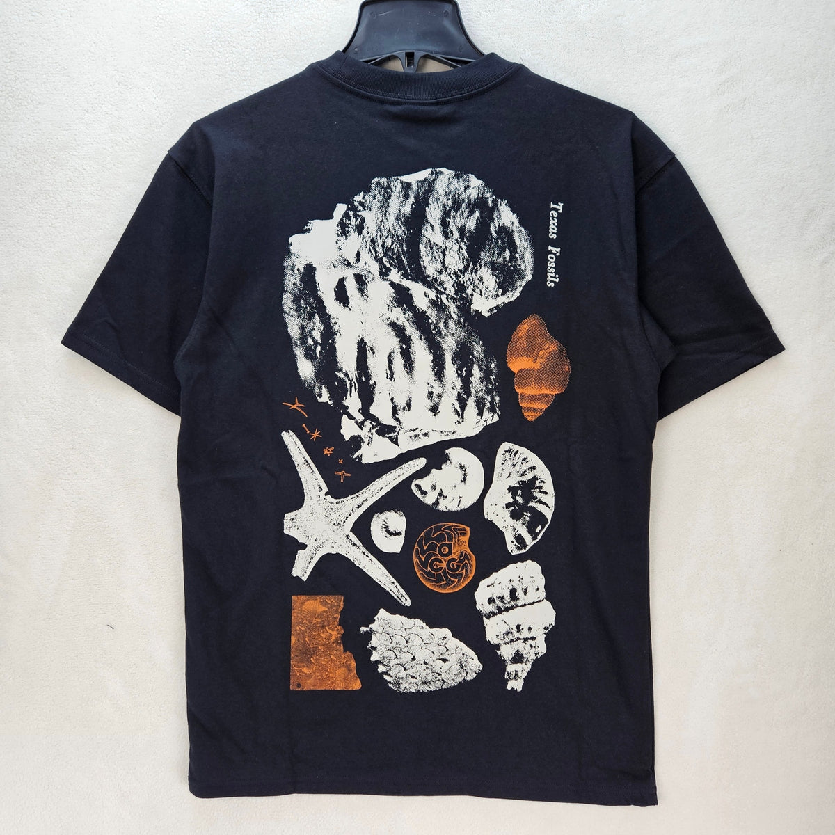 NIKE MEN'S XS ACG DRI FIT TEXAS FOSSILS GRAPHIC TSHIRT BLACK HV1296-010