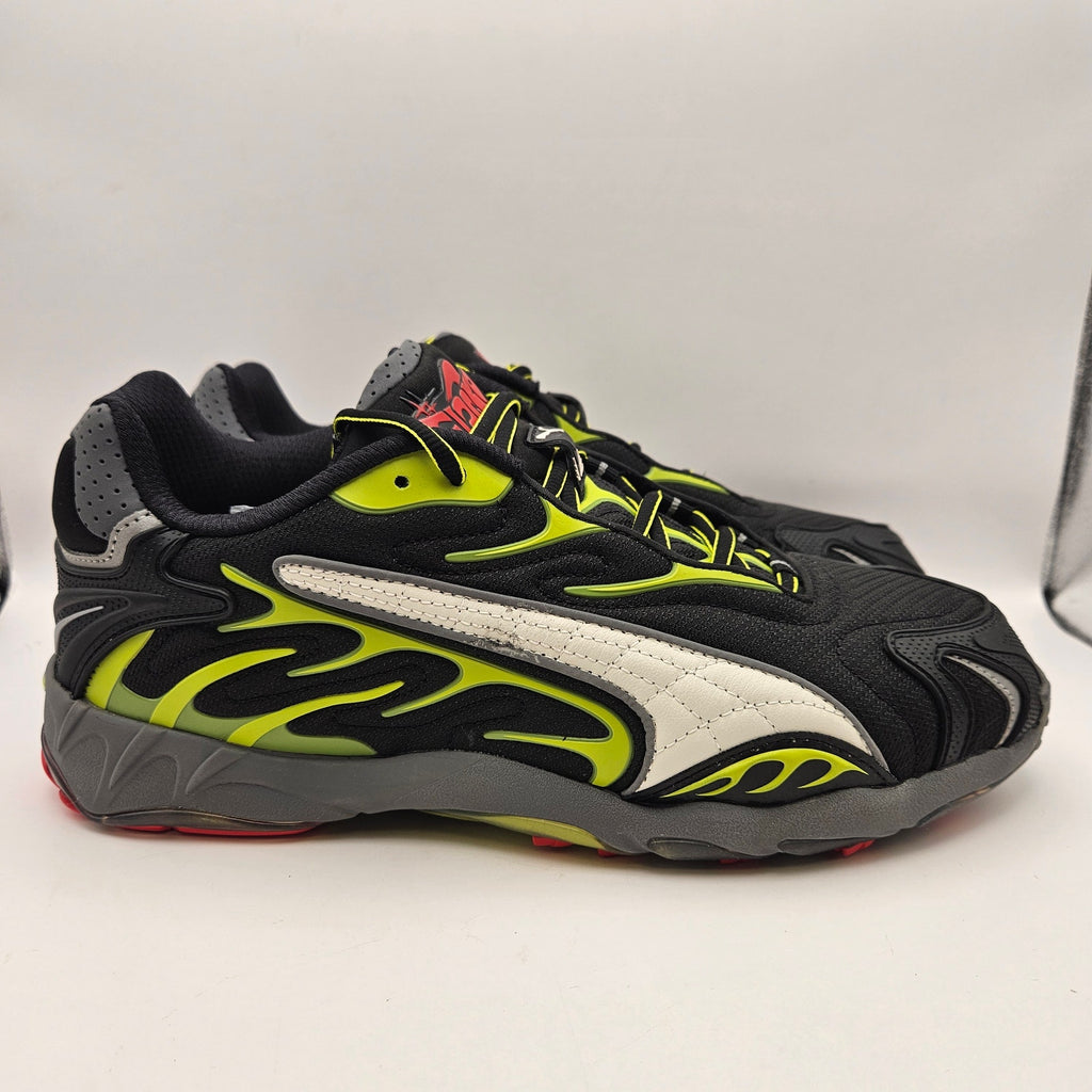 PUMA X A$AP ROCKY MEN'S 10.5 INHALE DISTRESSED MESH SNEAKER 402459-01 NWOB