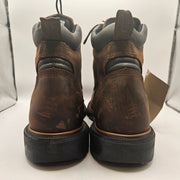 RED WING MEN'S 11 EE WIDE 415 DYNAFORCE 6 IN WP SOFT TOE WORK BOOTS BROWN NWOB