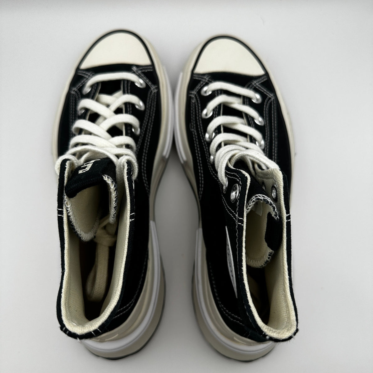 Converse A00869C Run Star Legacy Cx Hi Unisex Sneaker In Black White US 7.5