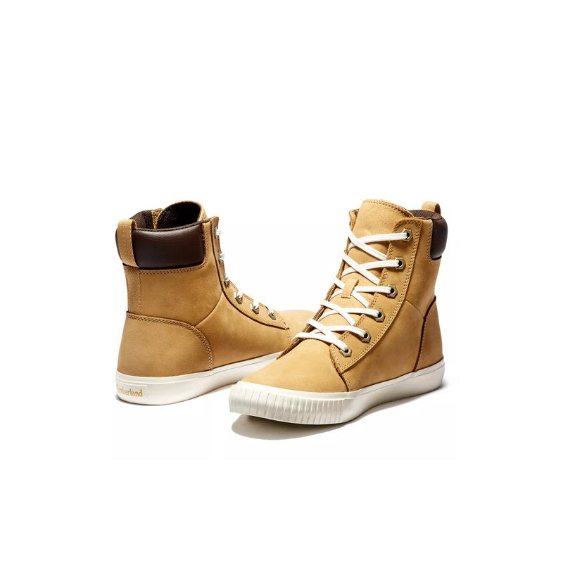 TIMBERLAND WOMEN'S 5.5 SKYLA BAY 6-INCH HI TOP SNEAKER NUBUCK WHEAT NIB