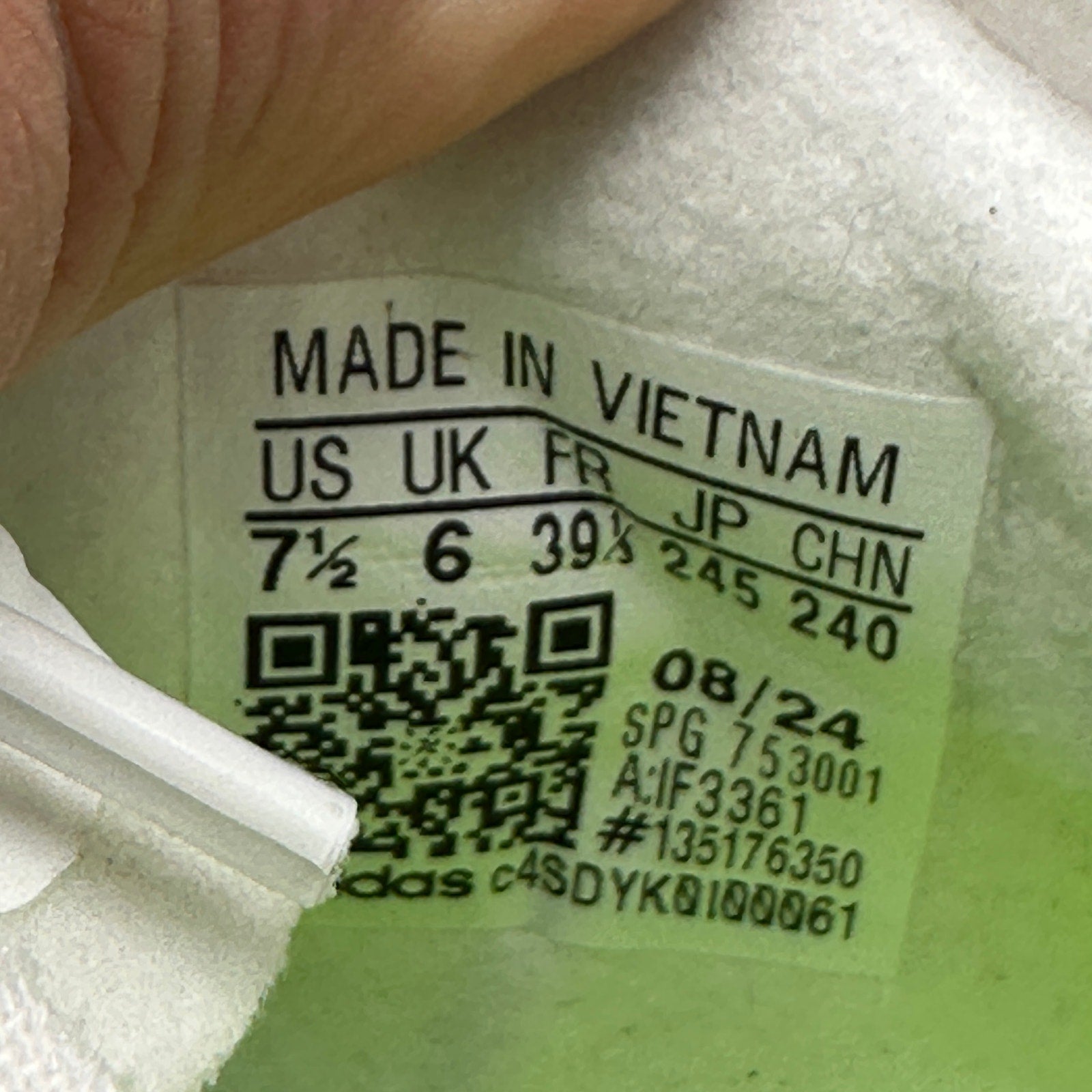 Adidas Adizero Instinct+ Softball Cleats Wms 7.5 White/Neon