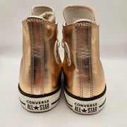 CONVERSE KIDS 6 CHUCK TAYLOR ALL STAR METALLIC ROSE GOLD A11792C HIGH SNEAKER
