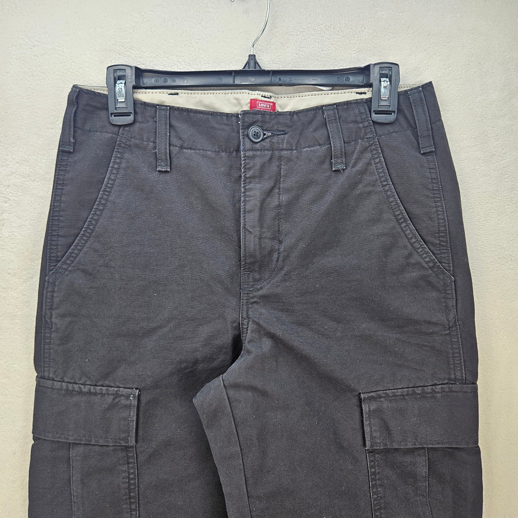 LEVI'S MEN'S 30X30 XX CARGO PANTS TAPER BLACK NWT