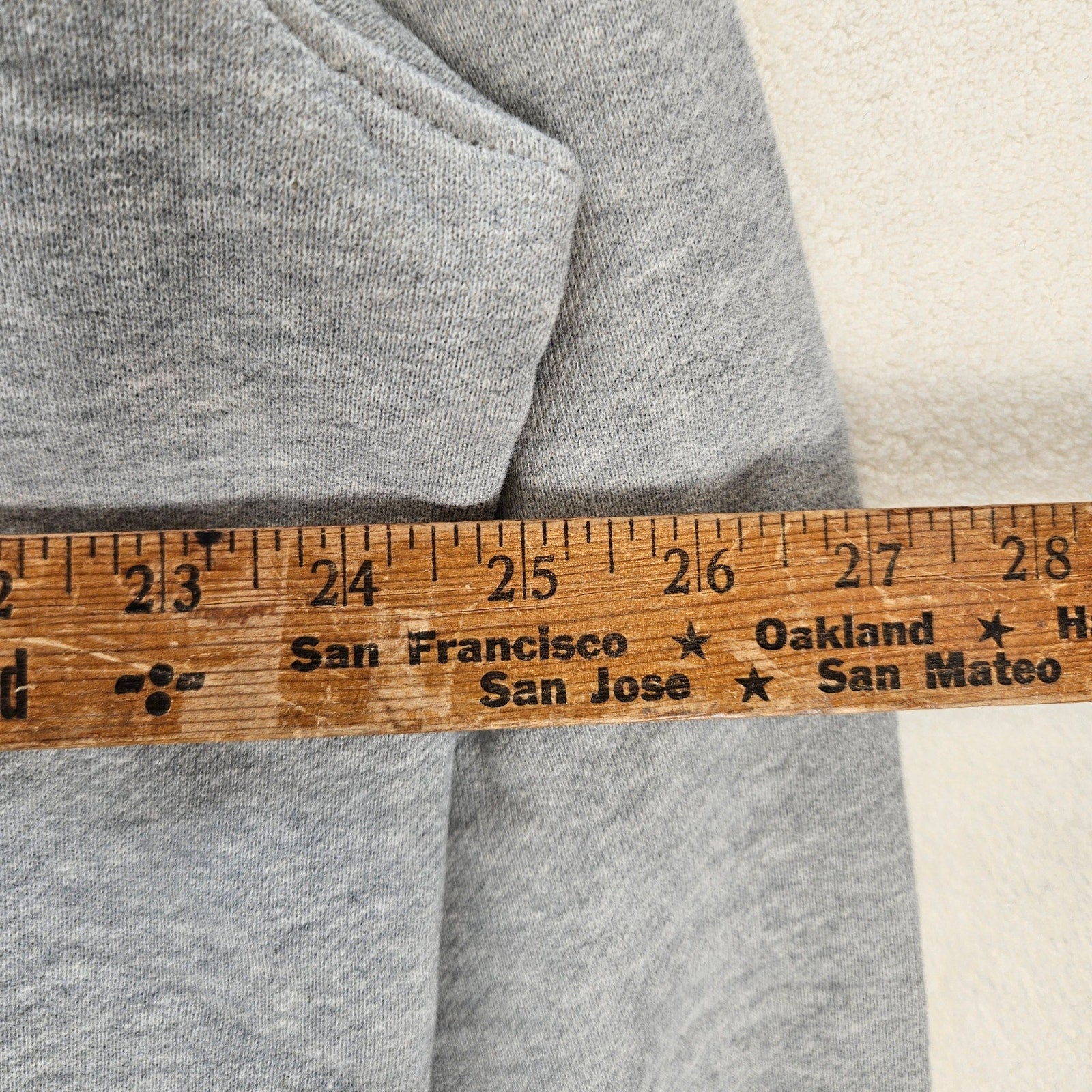 TIMBERLAND X NINA CHANEL ABNEY XL TERRY CLOTH PULLOVER HOODIE GRAY NWT