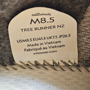 ALLBIRDS MEN'S 8.5 TREE RUNNER NEW ZEALAND NZ MEDIUM GREY BLIZZARD A11925