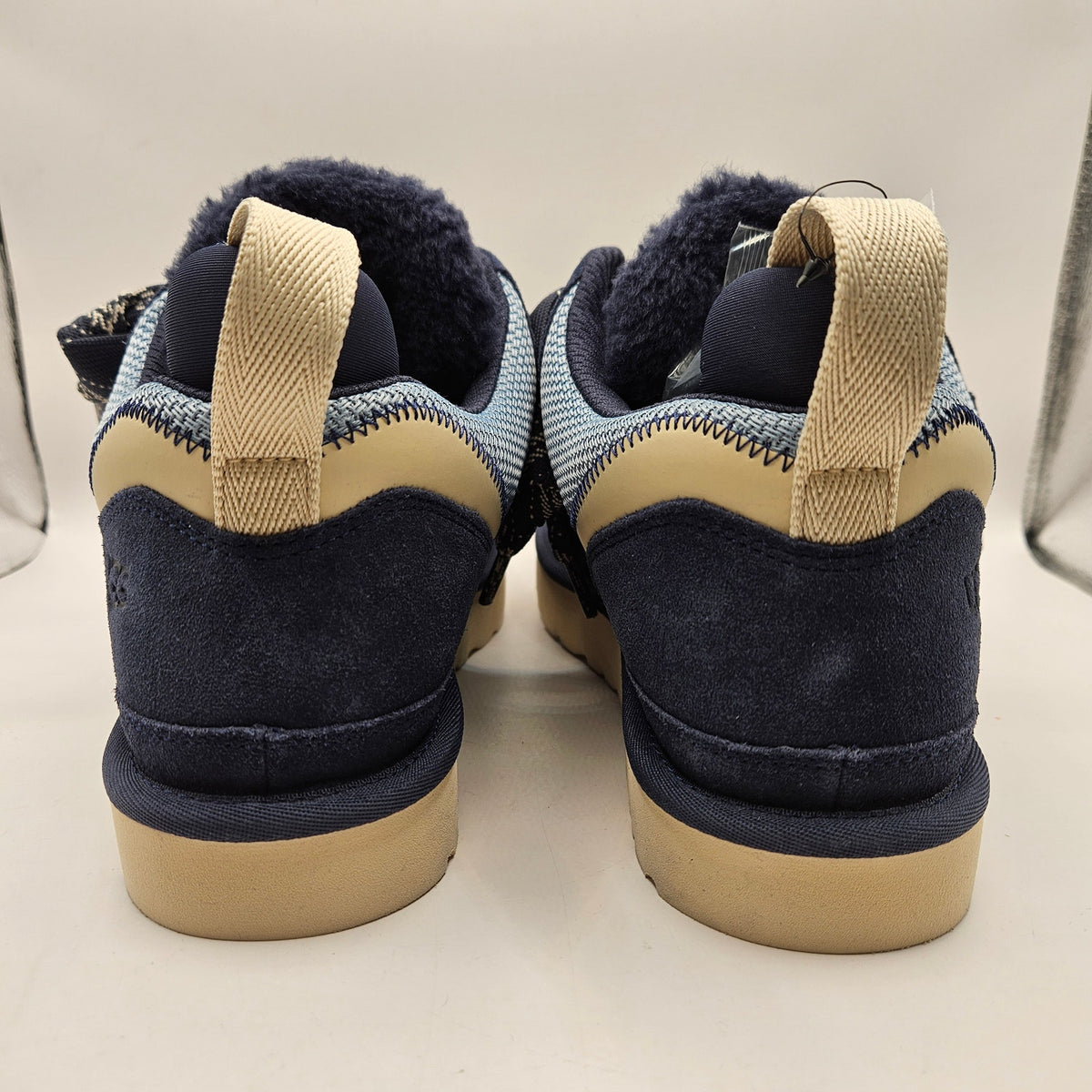 UGG WOMEN'S 12 LOWMEL DARK INDIGO SEA SALT 1144032-DGS SNEAEKR BOOT