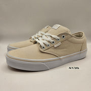 VANS WOMEN'S 9 ATWOOD SNEAKER SUMMER CANVAS TURTLEDOVE NWOB