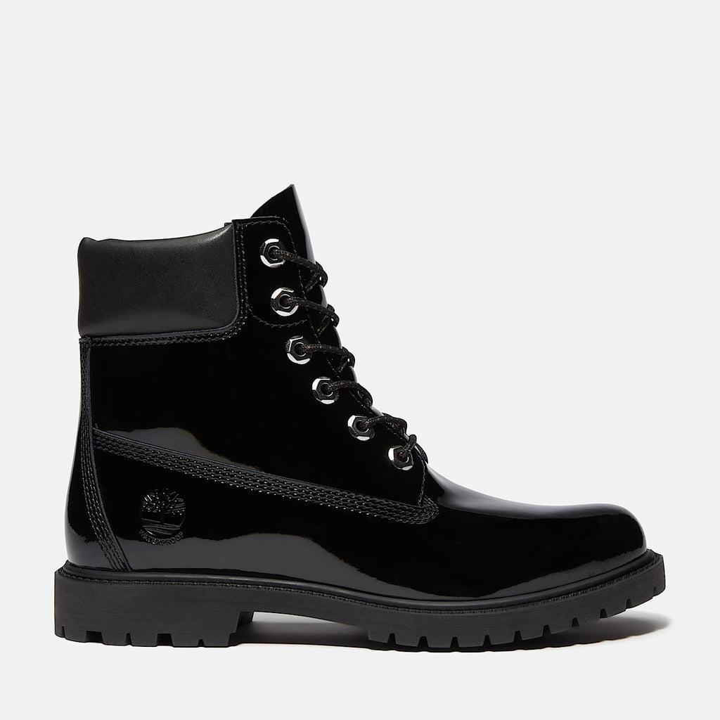 TIMBERLAND WOMEN'S 7.5 PATENT LEATHER PREMIUM 6-INCH WATERPROOF BOOT NIB