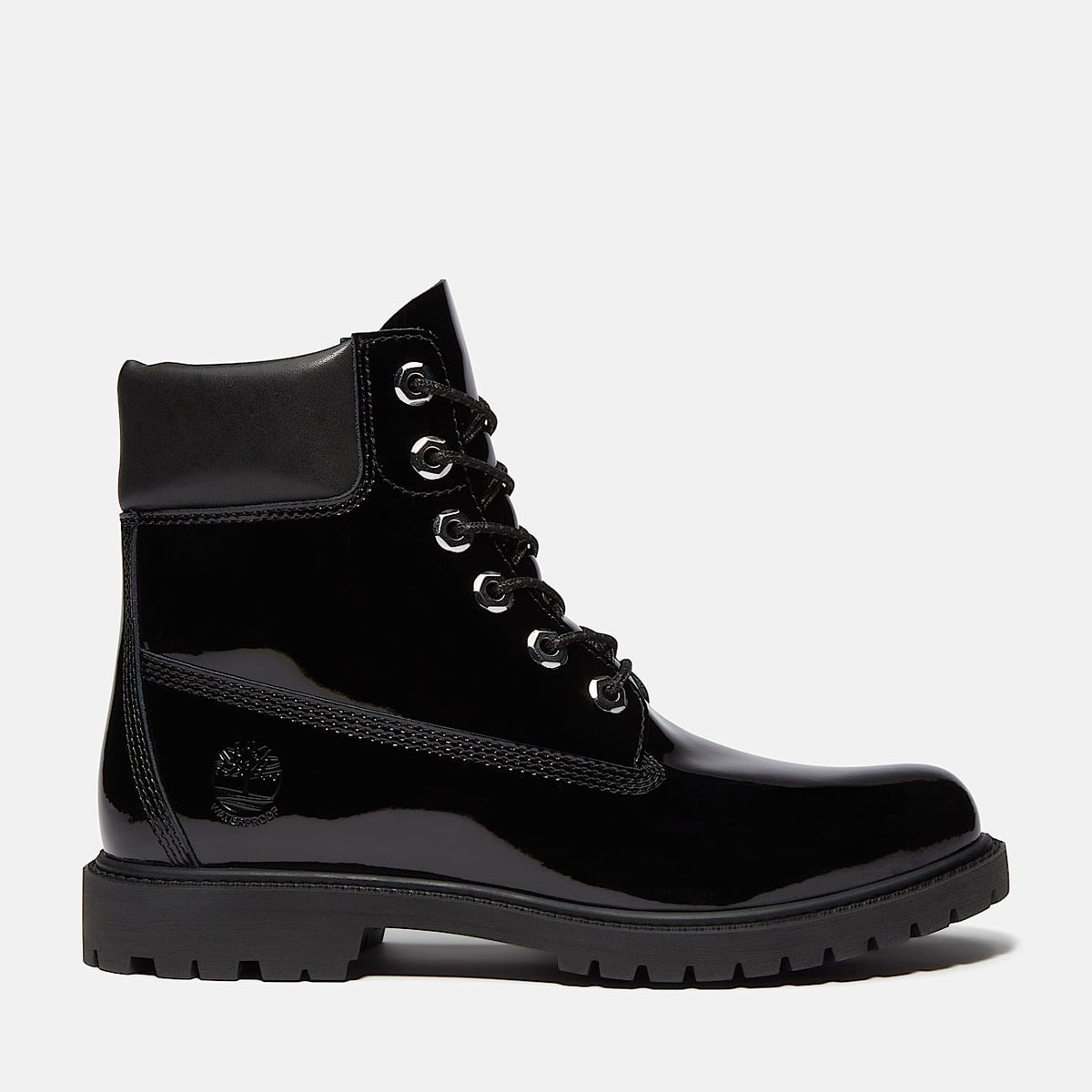 TIMBERLAND WOMEN'S 7.5 PATENT LEATHER PREMIUM 6-INCH WATERPROOF BOOT NIB