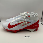 NIKE Men's 10 Alpha Menace 4 PRO Red/White FD7037-102