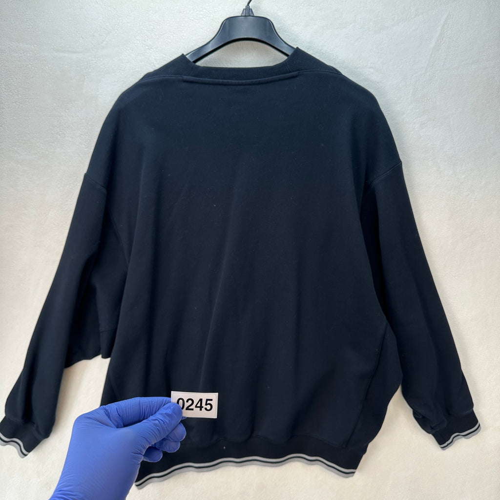 LI-NING CHINA Men's 3XL Oversized Crewneck Sweatshirt Embroidered LOGO