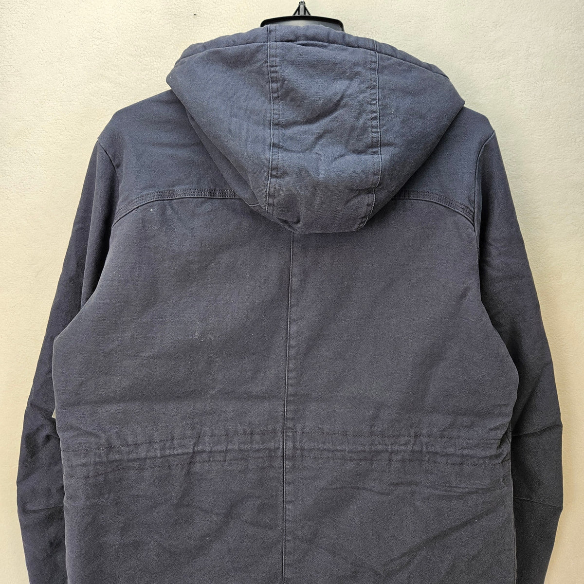 DICKIES WOMEN'S MEDIUM SHERPA LINED WOVEN DUCK JACKET DIESEL GRAY A85WPG75
