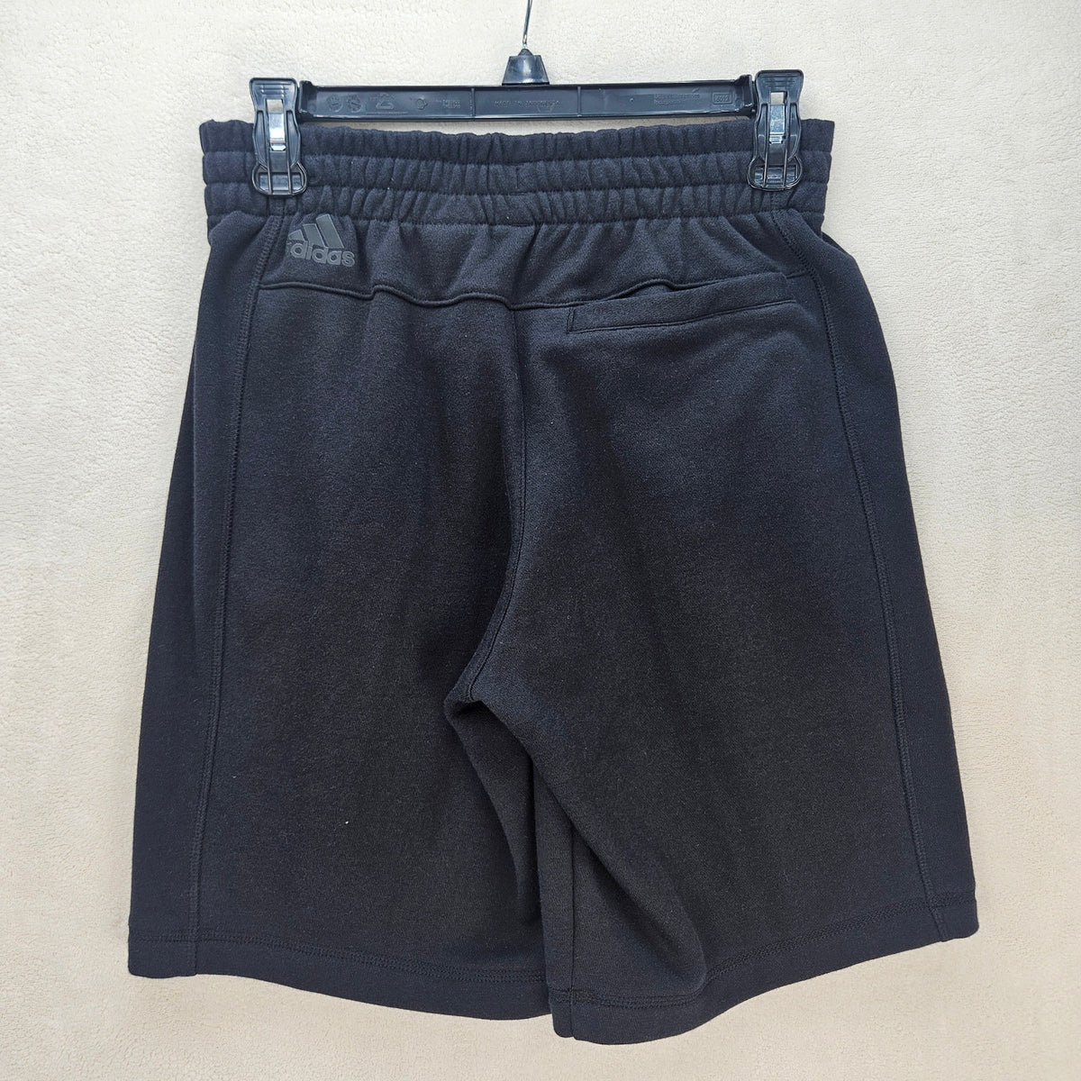 ADIDAS MEN'S XS AEROREADY SOLID Q FRENCH TERRY SHORTS HE1178 BLACK NWT