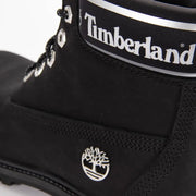 TIMBERLAND WOMEN'S 9.5 PREMIUM 6 INCH BOOTS WATERPROOF BLACK NUBUCK RAIDERS NIB