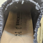 BIRKENSTOCK MEN'S 8 BEND LOW DECON MIDNIGHT TEXTILE FRAYED NARROW 1027296 NWOB