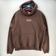 SHOE PALACE X MUHAMMAD ALI 2XL THE PEOPLE'S CHAMP GRAPHIC PULLOVER HOODIE BROWN