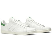 ADIDAS WOMEN'S 6.5 ORIGINAL STAN SMITH WHITE GREEN SNEAKER B24105 LEATHER