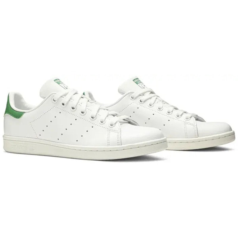 ADIDAS WOMEN'S 6.5 ORIGINAL STAN SMITH WHITE GREEN SNEAKER B24105 LEATHER