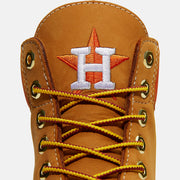 TIMBERLAND MEN'S 11.5 6 INCH BOOT WHEAT NEW ERA COLLAB HOUSTON ASTROS