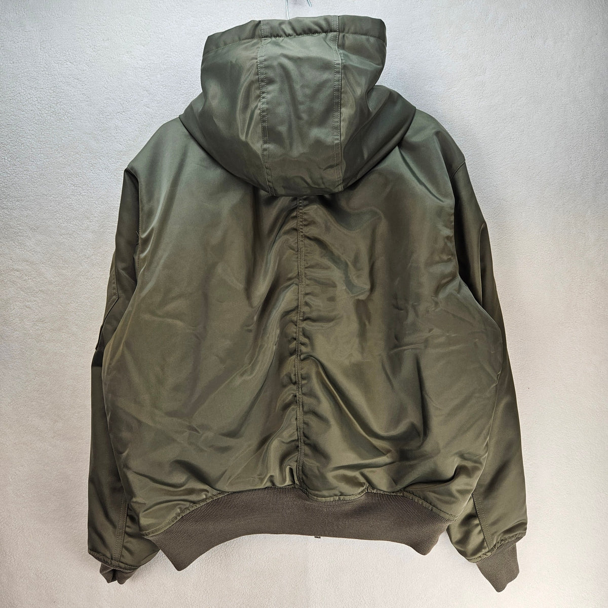 JORDAN MEN'S LARGE RENEGADE FLIGHT THERMA-FIT HOODED JACKET OLIVE HV0540-222