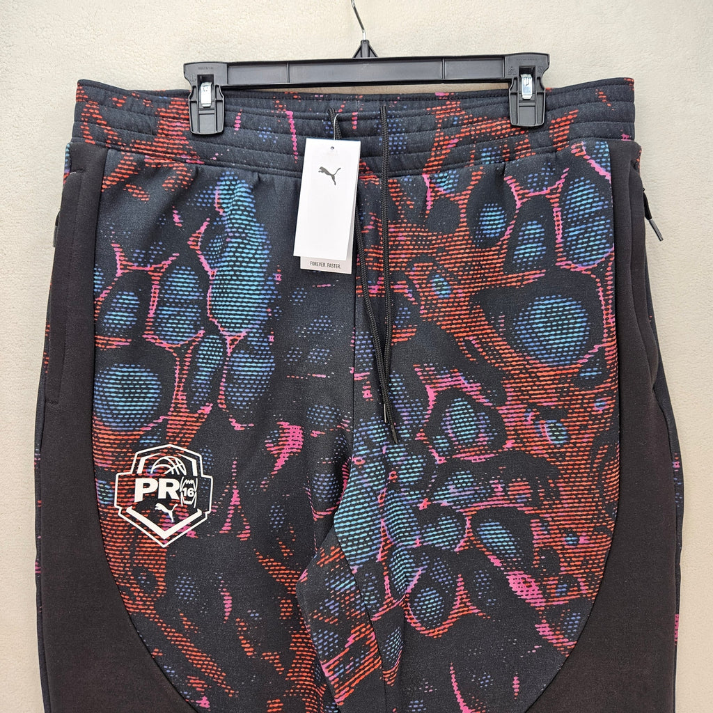 PUMA MEN'S XL NXTPRO 16 DIME JOGGER PANTS 689241-01 NWT ZIPPER ANKLE