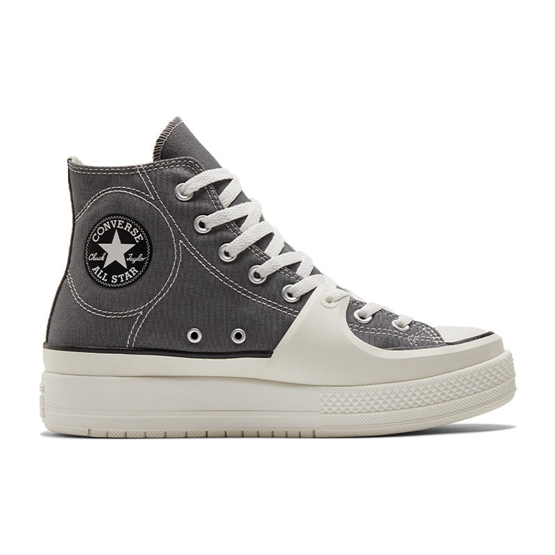 CONVERSE MEN'S 10 CHUCK TAYLOR CONSTRUCT HIGH TOP SNEAKER CYBER GREY A05116C