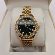 ANNE KLEIN NEW YORK WOMEN'S WATCH CRYSTAL ACCENTED QUARTZ 12-7784MAGB NIB