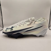UNDER ARMOUR MEN'S 11.5 BLUR PRO FOOTBALL CLEATS WHITE MIDNIGHT NAVY 3028220-103